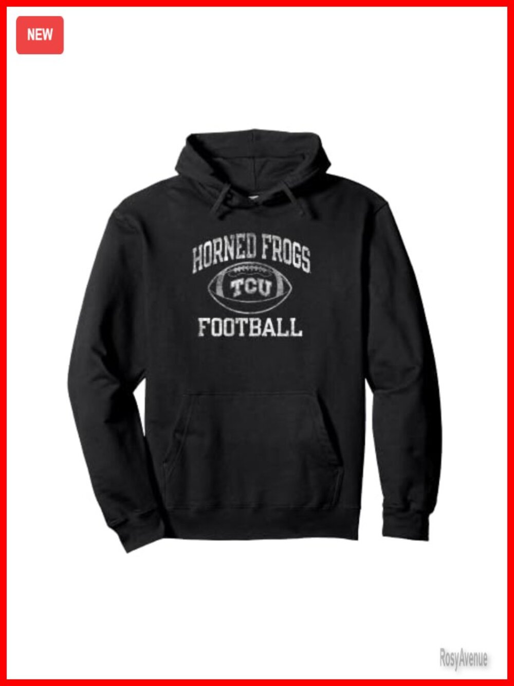 TCU Horned Frogs Vintage Football Pullover Hoodie NCAA